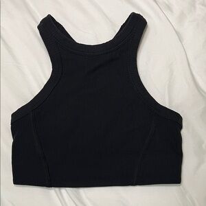 lululemon athletica Black Crop Top